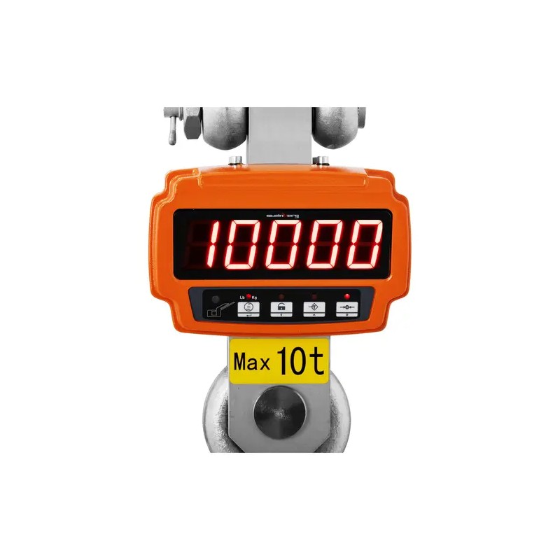 Nosturivaaka 10 000 kg / 2 kg LED-näytöllä ja kaukosäätimillä
