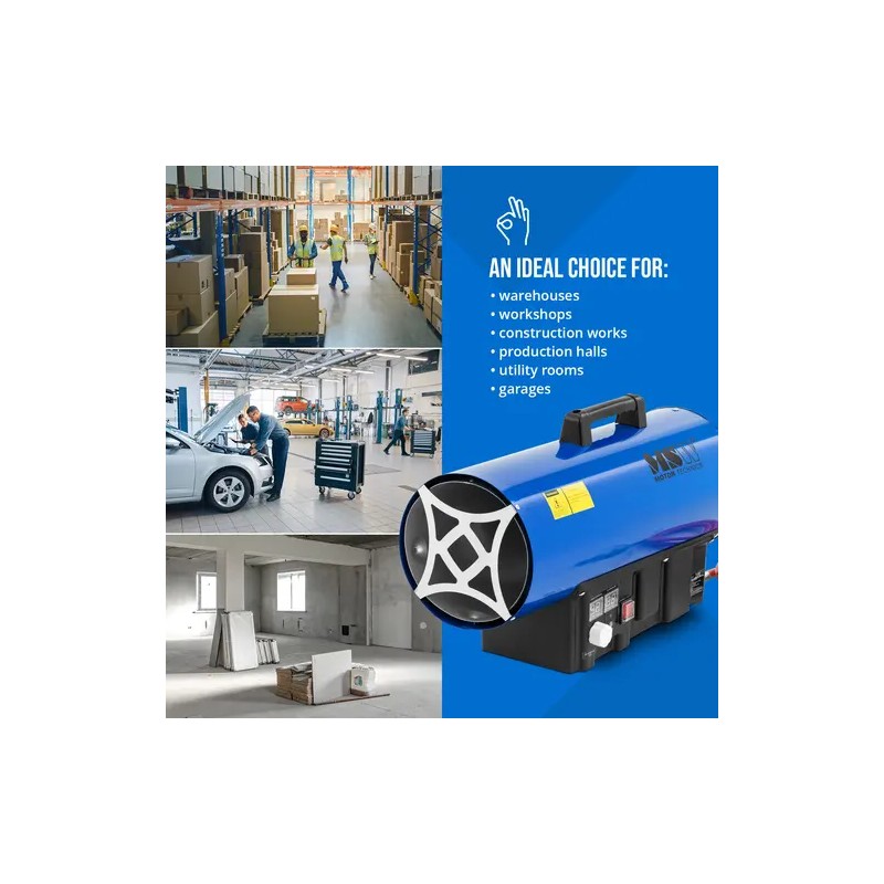 MSW kaasulämmitin 30 000 W 310 m²