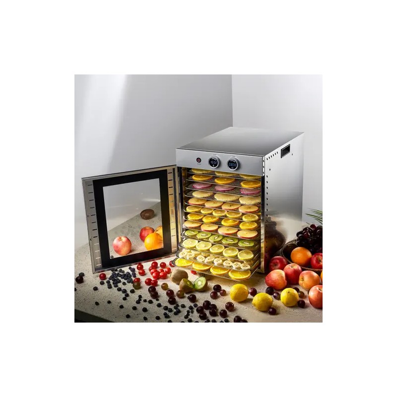 Royal Catering ruoankuivuri 1000 W 12 tasoa 40 l