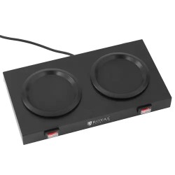 Royal Catering lämmitysalusta kahville ja teelle, 160 W, 2 kpl 1,5 l kannua