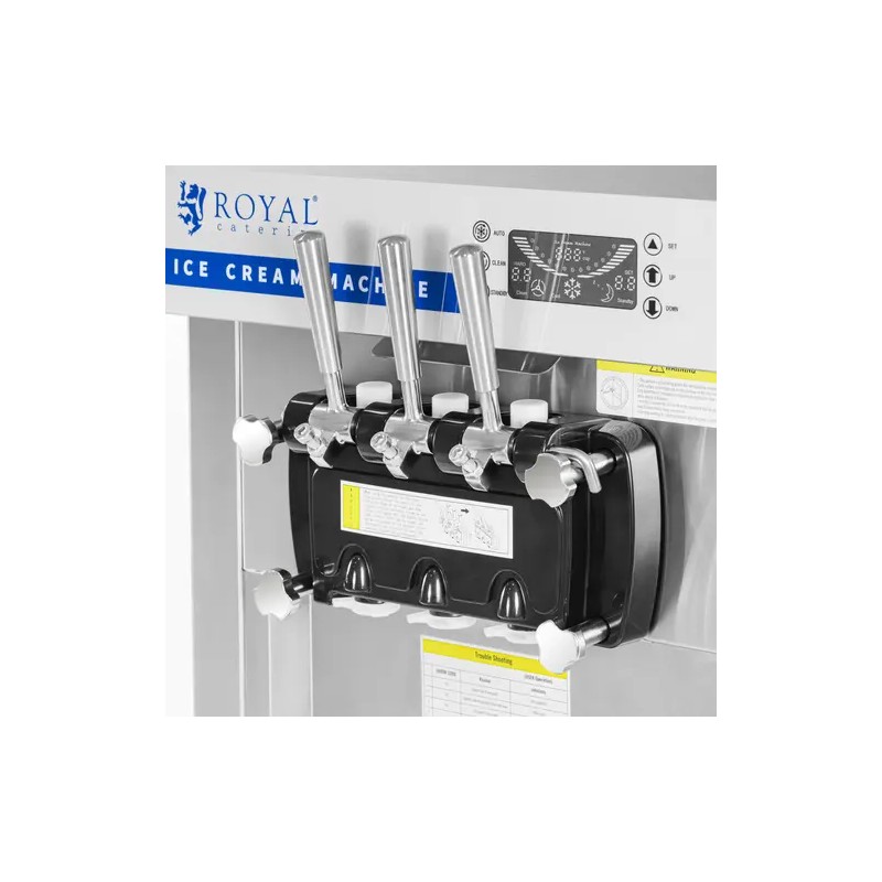 Royal Catering pehmiskone 18 l/h 1500 W 2 makua ja esijäähdytys