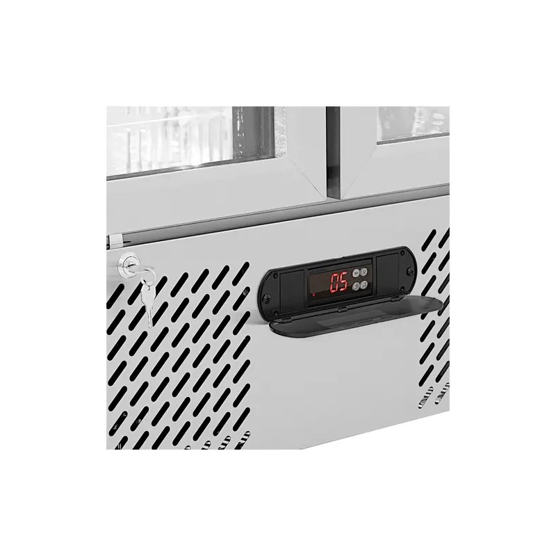 Royal Catering RC-BC003 juomakaappi 458 l ruostumaton teräs