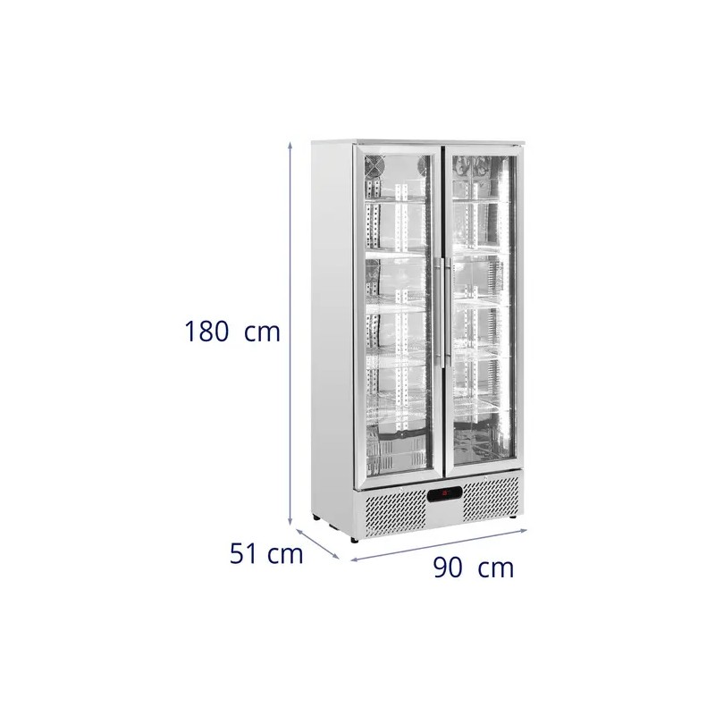 Royal Catering RC-BC003 juomakaappi 458 l ruostumaton teräs