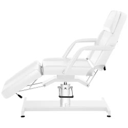 Physa Verona White kosmetiikkasänky, 182 x 61 cm, hydraulinen korkeussäätö 61-79 cm, valkoinen