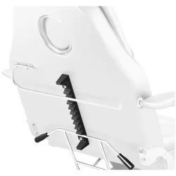 Physa Verona White kosmetiikkasänky, 182 x 61 cm, hydraulinen korkeussäätö 61-79 cm, valkoinen