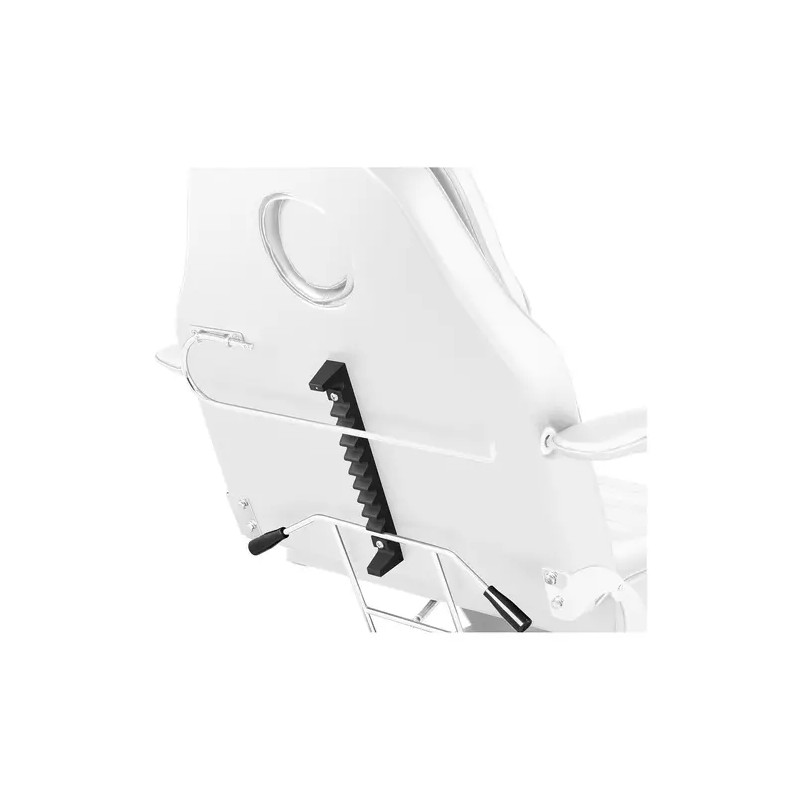 Physa Verona White kosmetiikkasänky, 182 x 61 cm, hydraulinen korkeussäätö 61-79 cm, valkoinen