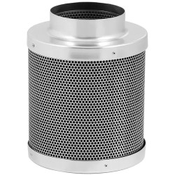Aktiivihiilisuodatin 110-272 m³/h terästä 130 mm
