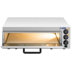Royal Catering elektro-pizzauuni 60 cm 3000 W 230 V lasiovi