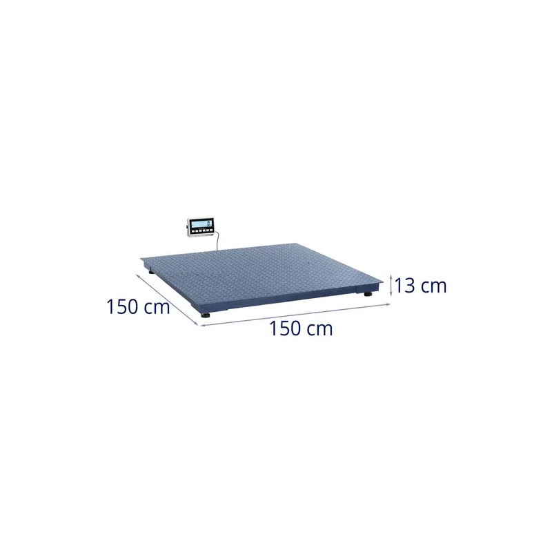Steinberg Systems SBS-BW-5000/2000XL lattiavaaka 5000 kg / 2 kg 150 x 150 cm ulkoinen LCD