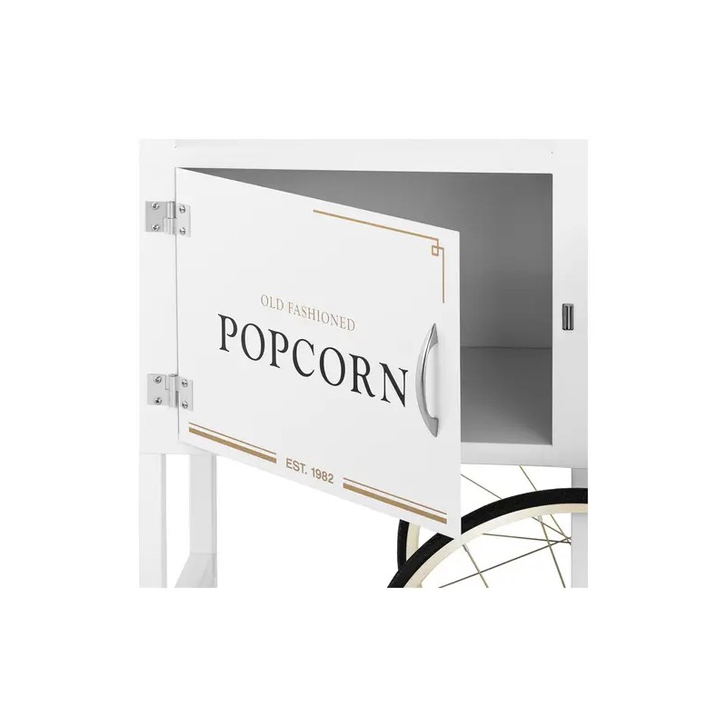 Royal Catering RCPT-WGWG-1 Popcorn-vaunu 51 x 37 cm valkoinen ja kultainen