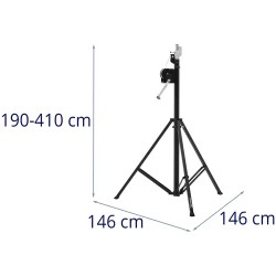 Singercon valaisinjalka 1,9–4,1 m, max 80 kg