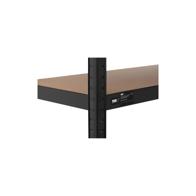 MSW Raskashylly 90 x 40 x 180 cm, musta, 2 kpl