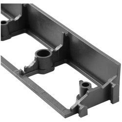 hillvert nurmikon reunus 101,5 x 8 x 4,5 cm, 30 kpl, muovi