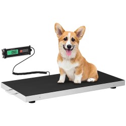 Lattiavaaka 300 kg / 100 g - liukuestematto ja LCD-näyttö