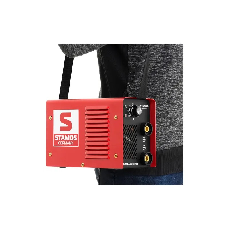 Hitsaussetti S-MMA-200-I-MINI 200 A 230 V IGBT ja Sub Zero hitsauskypärä