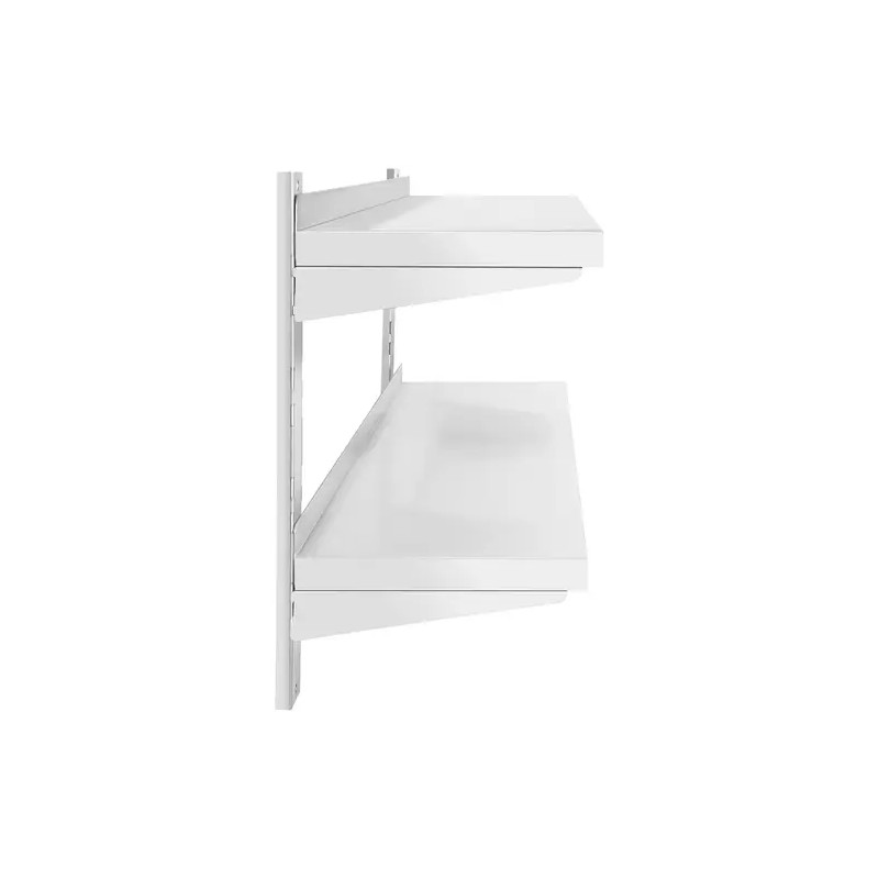 Royal Catering RCWR-1200.4 seinähyllysetti 2 kpl, 120 x 40 cm, ruostumaton teräs