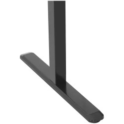 Fromm & Starck sähköinen työpöydän runko, korkeussäädettävä, 120 W, 80 kg, musta