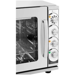 Royal Catering kiertoilmauuni 3000 W höyry- ja grillitoiminnolla