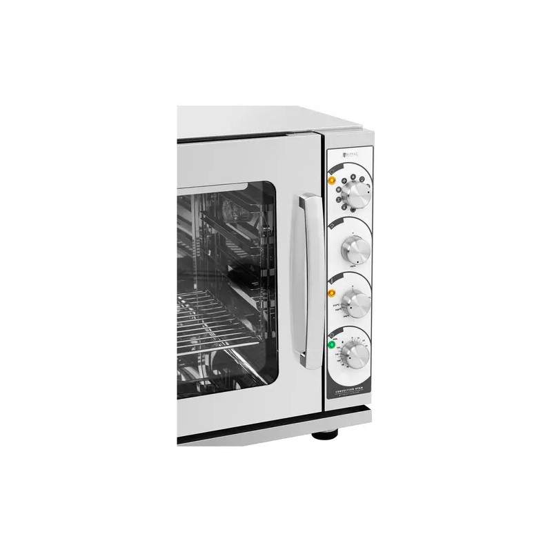 Royal Catering kiertoilmauuni 3000 W höyry- ja grillitoiminnolla