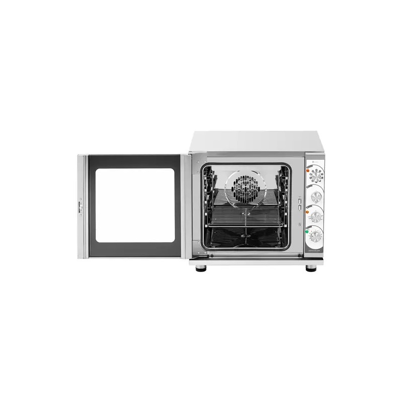 Royal Catering kiertoilmauuni 3000 W höyry- ja grillitoiminnolla