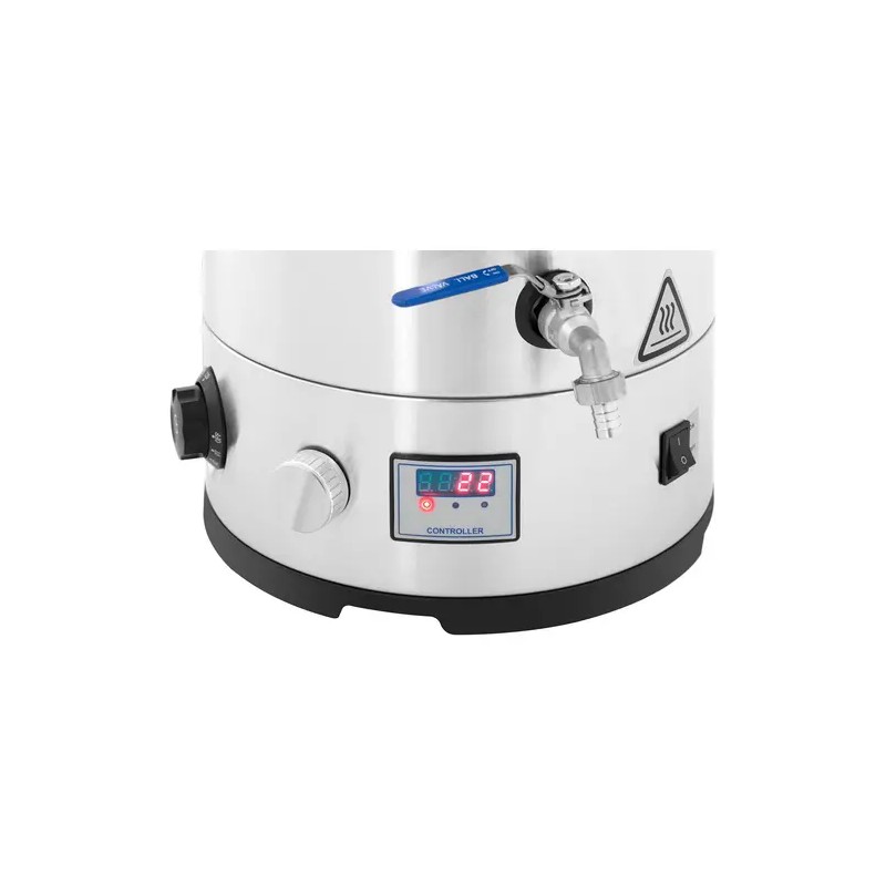 Royal Catering RCBM-30CK mäskikattila 30 l, 700/1800/2500 W, 30-110 °C, ruostumaton teräs