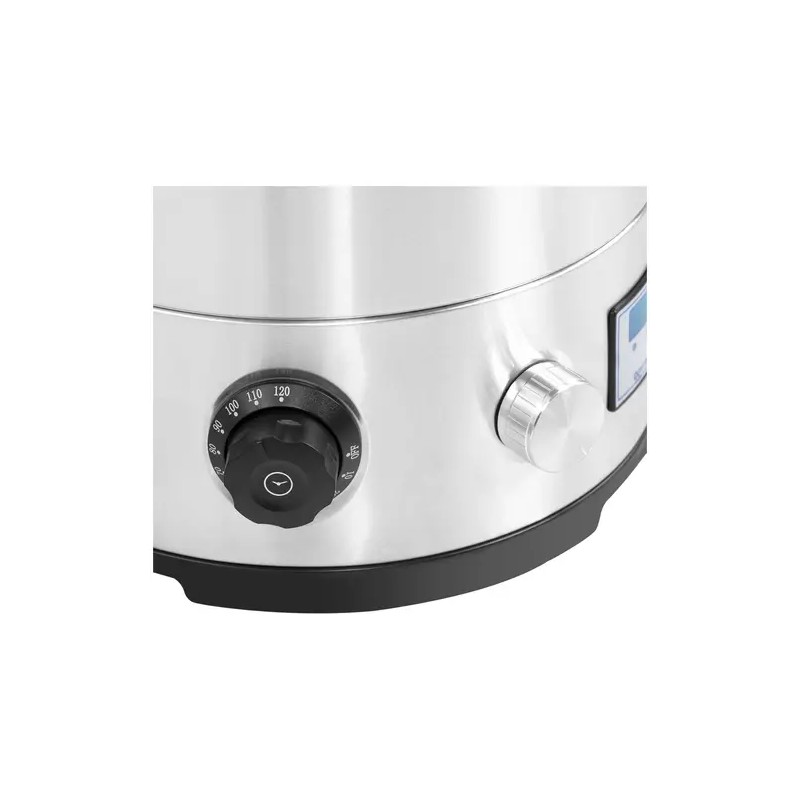 Royal Catering RCBM-30CK mäskikattila 30 l, 700/1800/2500 W, 30-110 °C, ruostumaton teräs