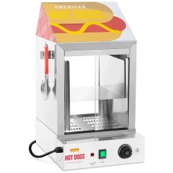 Royal Catering RCHW 1000H Hot Dog lämmitin 1000 W 100 nakkia ja 25 sämpylää