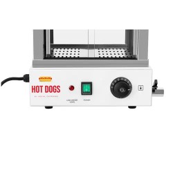Royal Catering RCHW 1000H Hot Dog -lämmitin, 1000 W, 100 nakkia ja 25 sämpylää