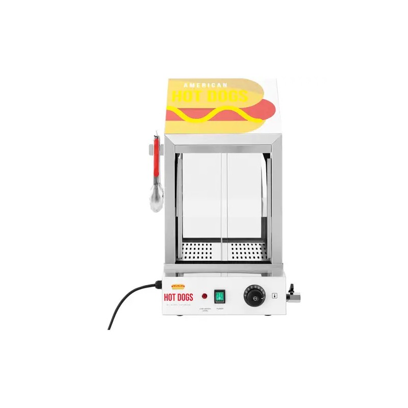 Royal Catering RCHW 1000H Hot Dog -lämmitin, 1000 W, 100 nakkia ja 25 sämpylää