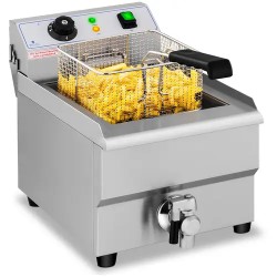 Royal Catering sähkökäyttöinen friteerausastia 16 l 3500 W poistohanalla