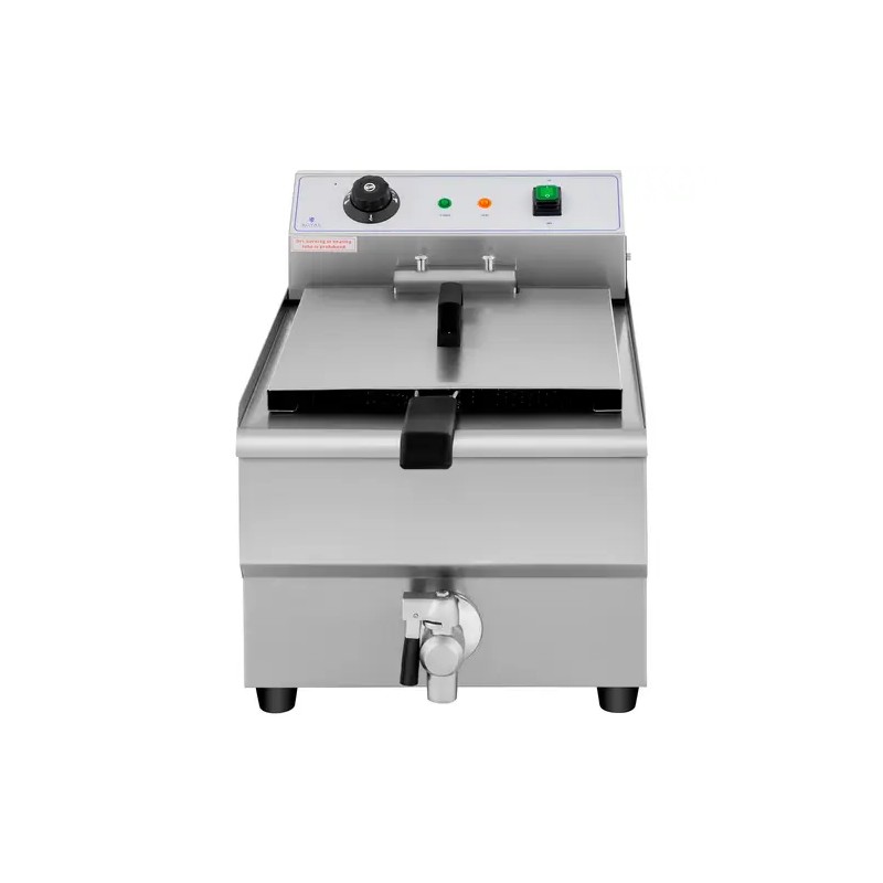 Royal Catering sähkökäyttöinen friteerausastia 16 l 3500 W poistohanalla