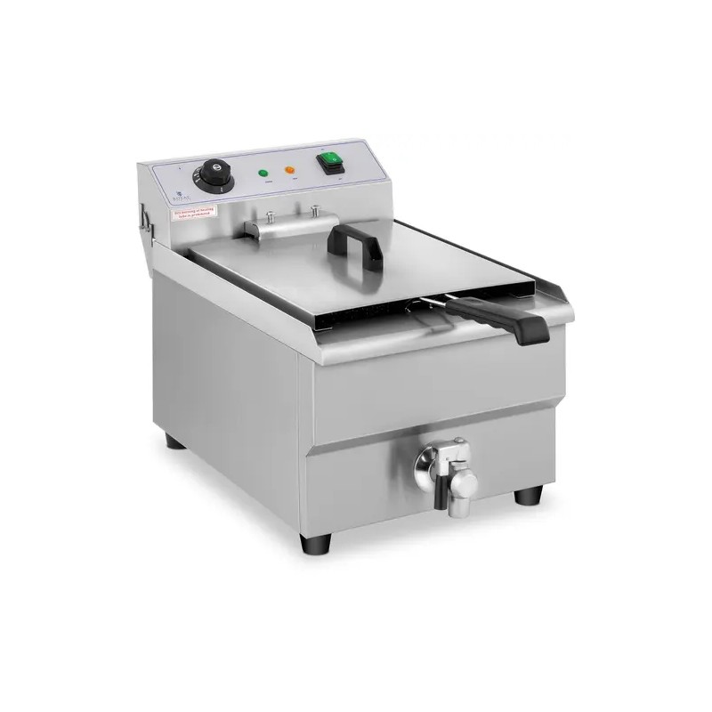 Royal Catering sähkökäyttöinen friteerausastia 16 l 3500 W poistohanalla