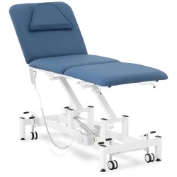 Sähköinen hierontapöytä Physa Valence Blue 185 x 63 cm korkeus 47 90 cm valkoinen sininen