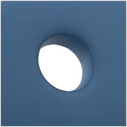 Sähköinen hierontapöytä Physa Valence Blue, 185 x 63 cm, korkeus 47-90 cm, valkoinen/sininen