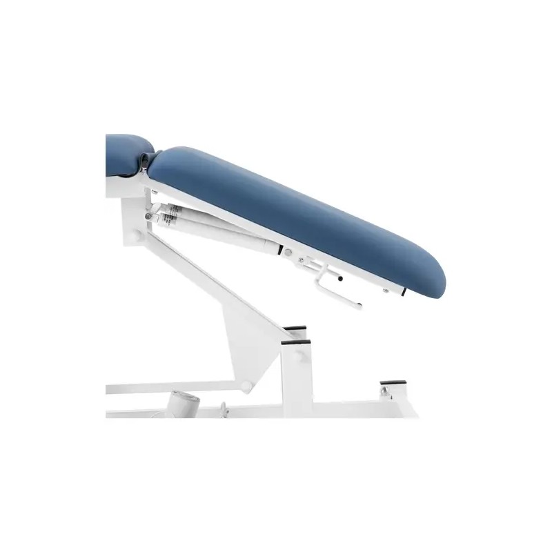 Sähköinen hierontapöytä Physa Valence Blue, 185 x 63 cm, korkeus 47-90 cm, valkoinen/sininen