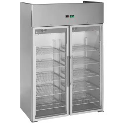 Gastro-kylmäkaappi lasiovilla 984 l