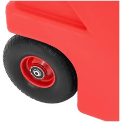 Mobiili polttoaineasema 120 l, manuaalinen pumppu ja pyörät