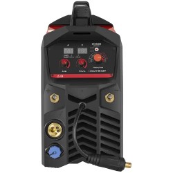 Kombihitsauslaite 195 A S-MULTI, hitsauskypärä Colour Glass Y-100 ja 5 kg E7018-elektrodeja
