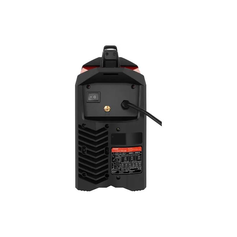 Kombihitsauslaite 195 A S-MULTI, hitsauskypärä Colour Glass Y-100 ja 5 kg E7018-elektrodeja