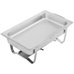 Royal Catering ruokalämmitin GN 1/1 9 l, 2 polttoainesäiliötä, 500 x 300 x 60 mm