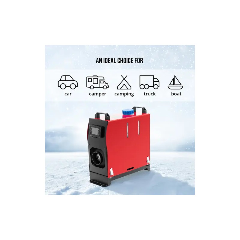 Diesel-standlämmitin 12 V 8 kW 5,5 l säiliöllä