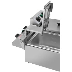 Royal Catering RCTF 10DB sähköinen kaksoisfriteeraaja 2 x 10 l 6400 W ajastimella