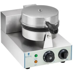 Royal Catering RCWM-1300-R pyöreä vohvelirauta 1300 W