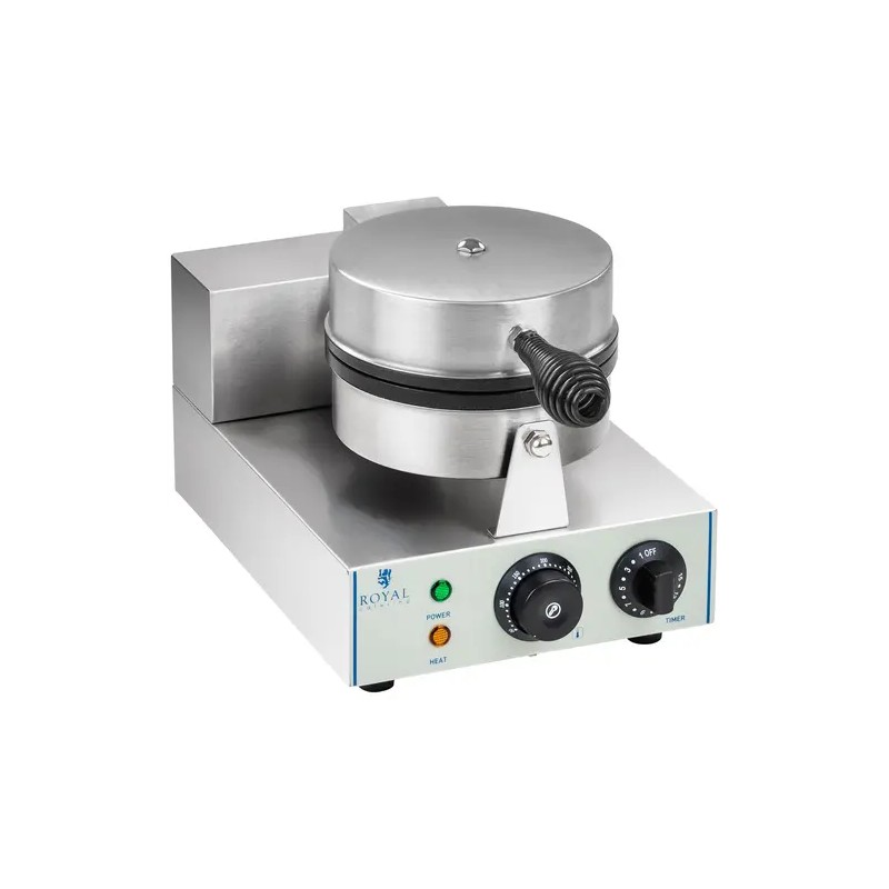 Royal Catering RCWM-1300-R pyöreä vohvelirauta 1300 W