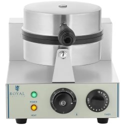 Royal Catering RCWM-1300-R pyöreä vohvelirauta 1300 W