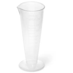 Mittakuppi 50 ml 10 kpl polypropeeni