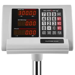Steinberg Systems SBS-PF-300/50A tasivaaka 300 kg / 0,05 kg 50 x 40 cm LED