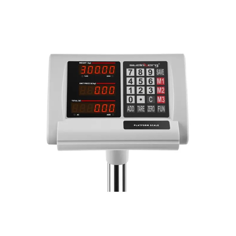 Steinberg Systems SBS-PF-300/50A tasivaaka 300 kg / 0,05 kg 50 x 40 cm LED