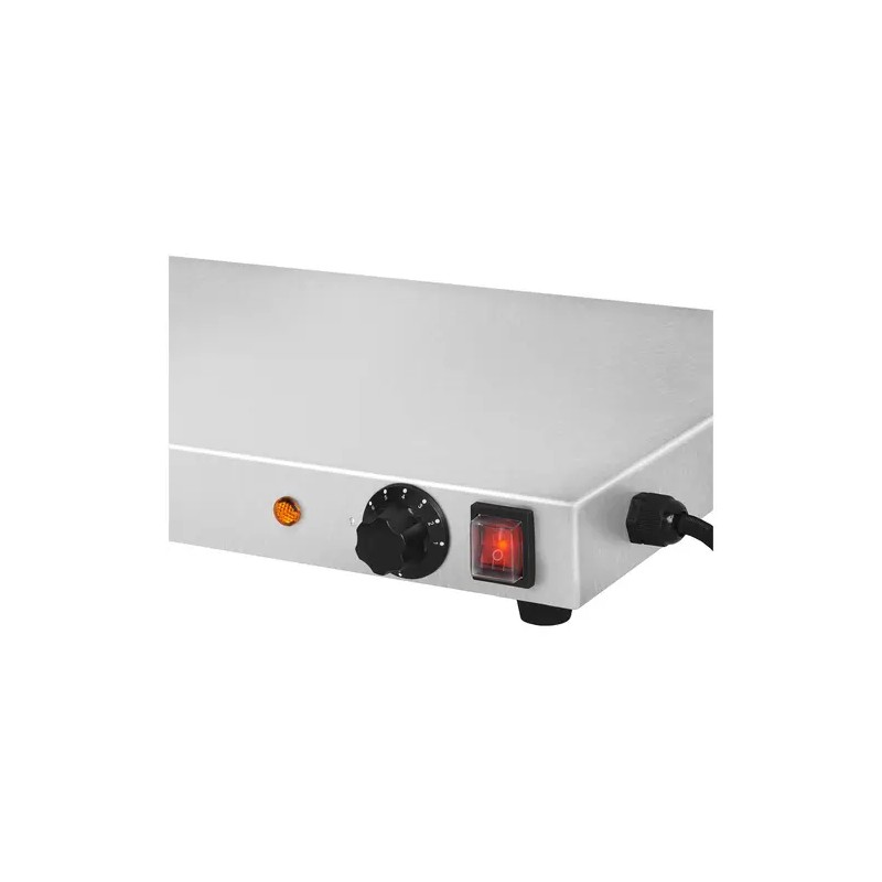 Royal Catering RCHP-600E lämpölevy, 600 W, ruostumaton teräs, 100 x 50 cm