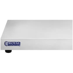 Royal Catering RCHP-600E lämpölevy, 600 W, ruostumaton teräs, 100 x 50 cm